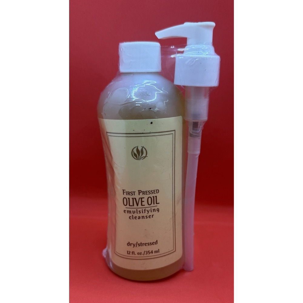 Serious Skincare First Pressed Olive Oil Emulsifying Cleanser 12oz Dry Stressed